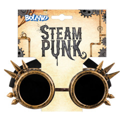 Brýle Steampunk měděná barva